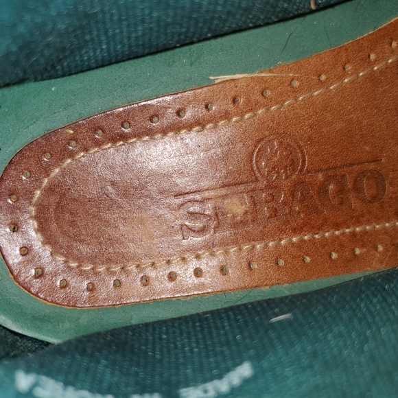 Sebago Brown Leather Moc-Toe Hiking Ankle Boots Women's Size 6.5M, Vibram Soles - Picture 8 of 8